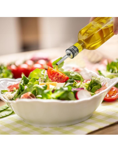 Dispensador de Aceite de Oliva Zulay 0.5L Vidrio Transparente