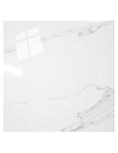 Azulejo de Pared Autoadhesivo SHOWCOLOUR 30.48x30.48cm Mármol Blanco