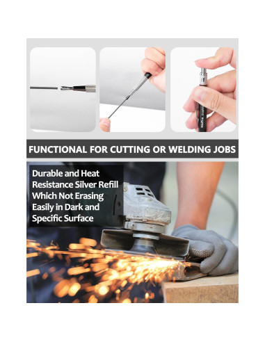 Conjunto de Lápices Mecánicos Nicpro 2mm con 24 Recargas