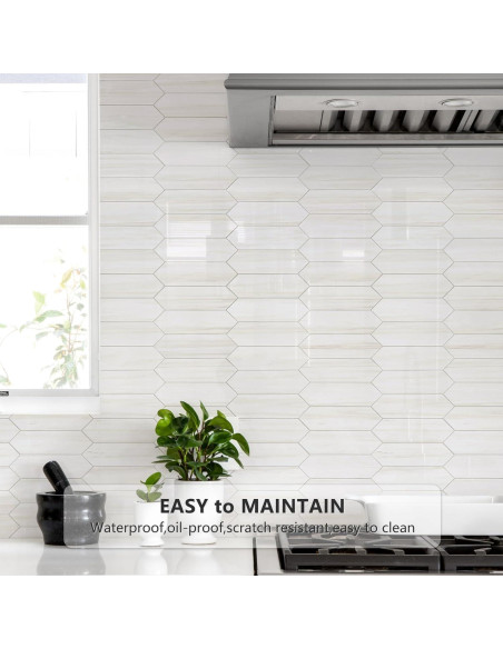 Azulejo Autoadhesivo Hexagonal Vamos Azulejo 32.5x32.5 cm Blanco Azulejo Autoadhesivo Hexagonal Vamos Azulejo 32.5x32.5 cm Blanco