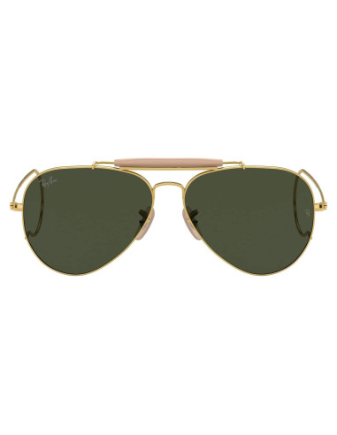 Gafas de Sol Ray-Ban RB3030 Outdoorsman I 58mm Oro Verde