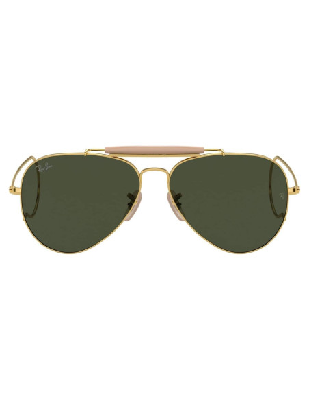Gafas de Sol Ray-Ban RB3030 Outdoorsman I 58mm Oro Verde