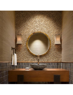 Azulejos Autoadhesivos STICKGOO 3D Cobre 8PCS 0.74m 2