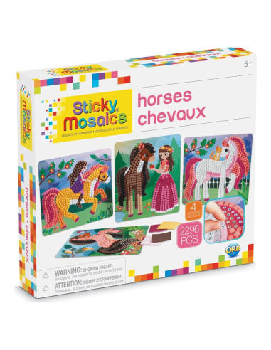 Mosaicos Adhesivos Caballos ORB 50993 - 2296 Piezas Multicolor