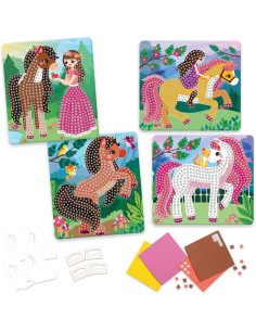 Mosaicos Adhesivos Caballos ORB 50993 - 2296 Piezas Multicolor 2