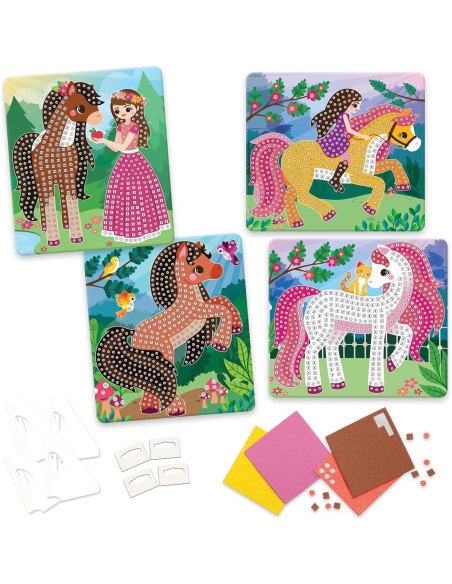 Mosaicos Adhesivos Caballos ORB 50993 - 2296 Piezas Multicolor Mosaicos Adhesivos Caballos ORB 50993 - 2296 Piezas Multicolor