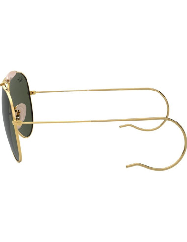 Gafas de Sol Ray-Ban RB3030 Outdoorsman I 58mm Oro Verde