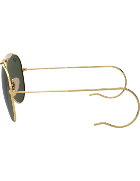 Gafas de Sol Ray-Ban RB3030 Outdoorsman I 58mm Oro Verde