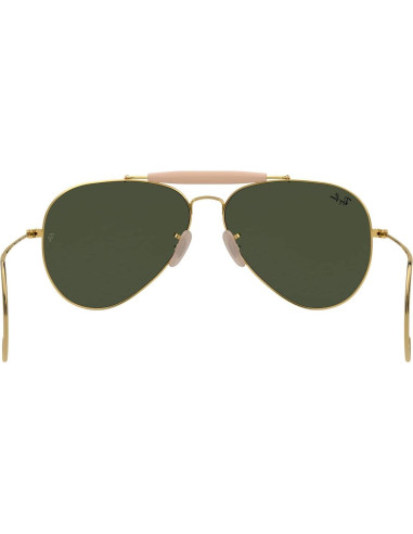 Gafas de Sol Ray-Ban RB3030 Outdoorsman I 58mm Oro Verde