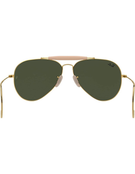Gafas de Sol Ray-Ban RB3030 Outdoorsman I 58mm Oro Verde