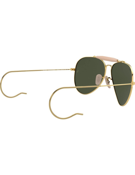 Gafas de Sol Ray-Ban RB3030 Outdoorsman I 58mm Oro Verde