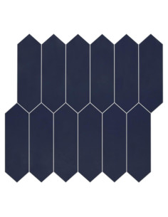 Baldosa Hexagonal Autoadhesiva SUNWINGS 30.48x28.5cm Azul Marino