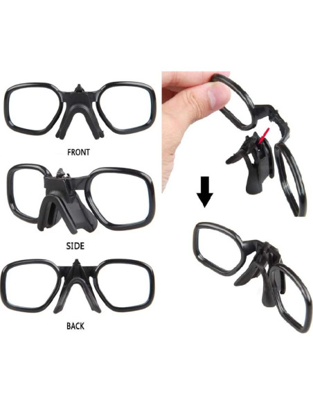 Gafas Tácticas GALAXYLENSE con 3 Lentes Reemplazo Gafas Tácticas GALAXYLENSE con 3 Lentes Reemplazo