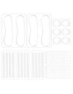 34 Piezas Protectores de Talón de Silicona FdcZeyxior