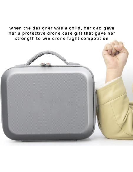 Estuche Protector Duro WOKEMA para Dron DJI Mini 4K/2 SE Gris