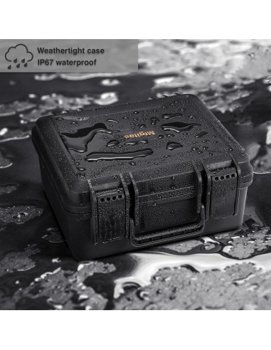 Estuche rígido impermeable Migitec para DJI Mini 4 Pro y Mini 3 Pro