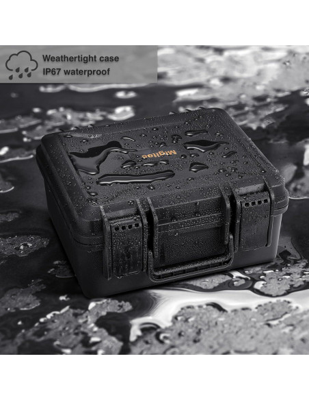 Estuche rígido impermeable Migitec para DJI Mini 4 Pro y Mini 3 Pro