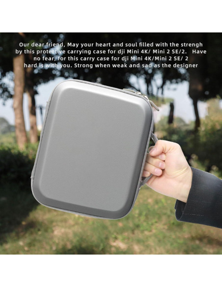 Estuche Protector Duro WOKEMA para Dron DJI Mini 4K/2 SE Gris