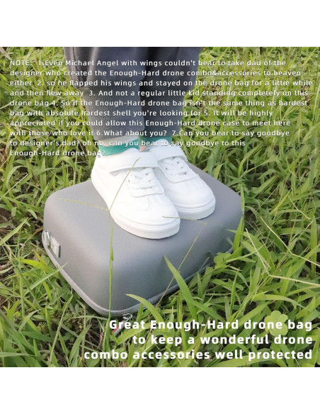 Estuche Protector Duro WOKEMA para Dron DJI Mini 4K/2 SE Gris