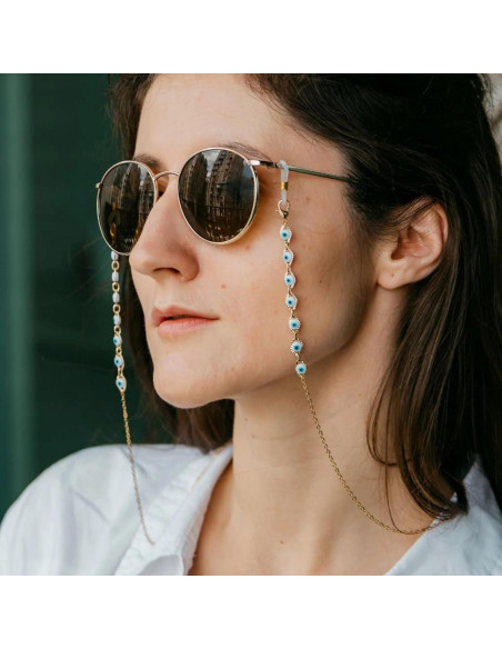 Cadena de Gafas ERNAULO para Mujeres 68.5 cm Antideslizante Cadena de Gafas ERNAULO para Mujeres 68.5 cm Antideslizante