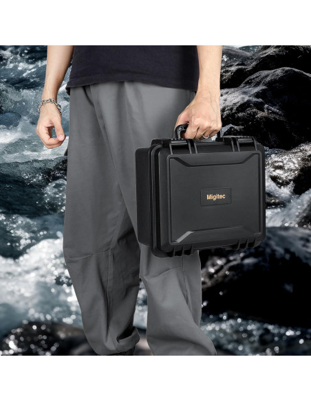 Estuche rígido impermeable Migitec para DJI Mini 4 Pro y Mini 3 Pro