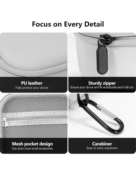 Funda de Transporte FPVtosky para Drone DJI NEO - Naranja