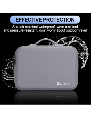 Funda Dura SKYREAT para Drone DJI Mini 3 Pro - Cuero PU