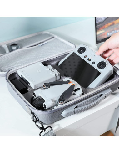 Funda Dura SKYREAT para Drone DJI Mini 3 Pro - Cuero PU