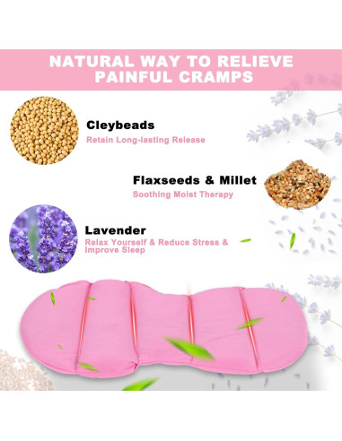 Almohadilla Térmica Rienkaco Axolote Rosa 19.4x7.1cm Alivio Dolor