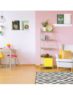 Estante Flotante Acrílico Blulu 8 Piezas 35.56x12.7cm Transparente 2