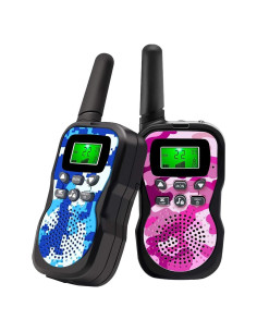 Walkie Talkie para Niños TAL ENNT con Linterna y Pantalla LCD