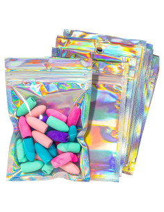 100 Bolsas Holográficas Reutilizables RAINFLOW 10.4x15 cm