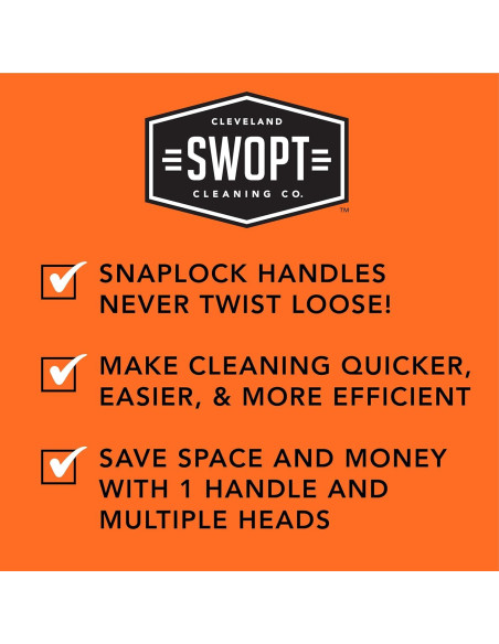 Cabezal de escoba de empuje SWOPT 45.72 cm multi-superficie