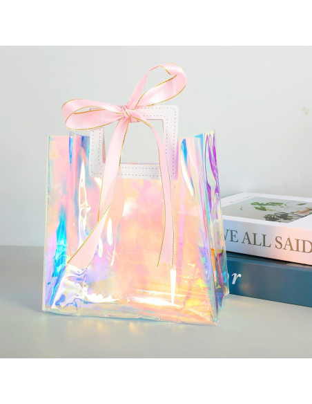 Bolsas de Regalo Holográficas Whaline 10 Pcs 20x20 cm PVC