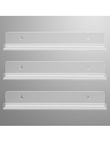 Estante Flotante para Discos de Vinilo Gotega 30 cm - 3 Pack