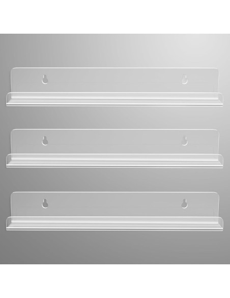 Estante Flotante para Discos de Vinilo Gotega 30 cm - 3 Pack