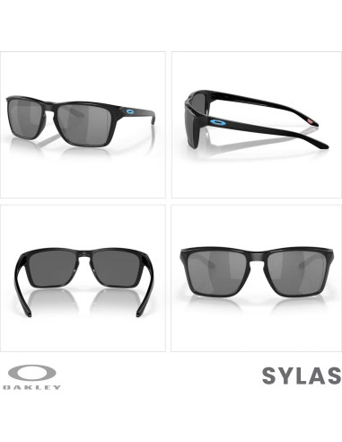 Gafas de sol Oakley Sylas OO9448 para hombres + correa + kit