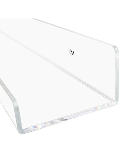 Estante Flotante de Acrílico Weiai 15 cm - 6 Unidades