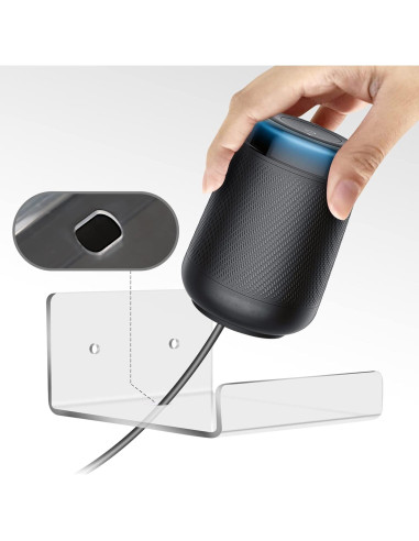 Estantes Flotantes Mini Douildhaiy 3 Unidades Acrílico 10.16 cm