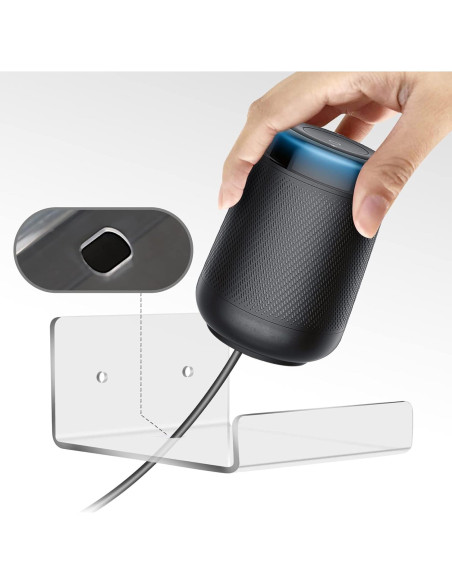 Estantes Flotantes Mini Douildhaiy 3 Unidades Acrílico 10.16 cm