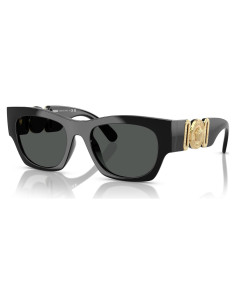 Gafas de sol Versace Unisex Marco Negro Lentes Grises 52mm