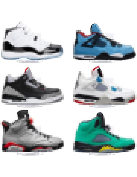 Estantes Flotantes Acrílico Transparente Teensery 20x7.6cm - 2 Pcs