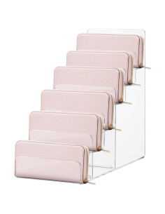 Soporte de Exhibición de Acrílico DOITOOL 6 Niveles 20x10x23cm