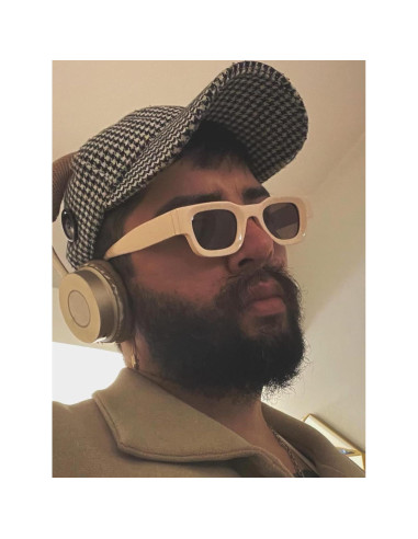 Gafas de sol polarizadas AIEYEZO retro unisex 44mm UV400