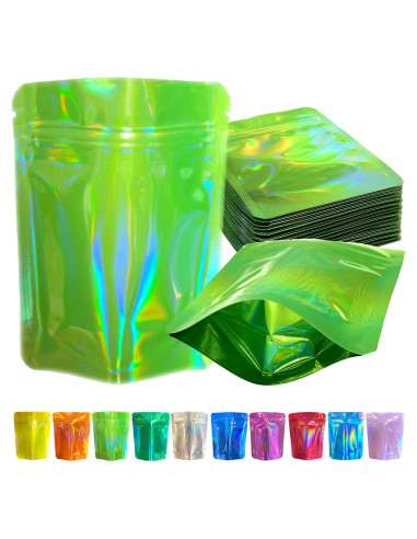 Paquete de 100 Bolsas Mylar YINGZON 12x9 cm a Prueba de Olores