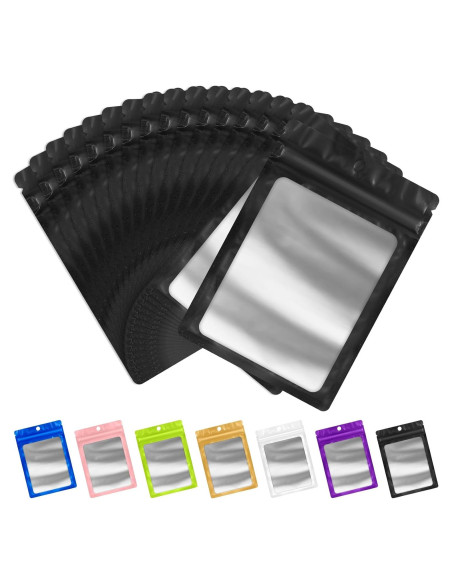 Bolsas Mylar Reutilizables FUNFERY 100 Unidades 7.6x11.9 cm Bolsas Mylar Reutilizables FUNFERY 100 Unidades 7.6x11.9 cm
