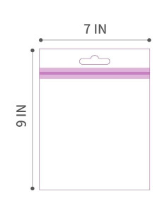 100 Bolsas Mylar Reutilizables 18x23cm 24/7 BAGS Grado Alimenticio 2