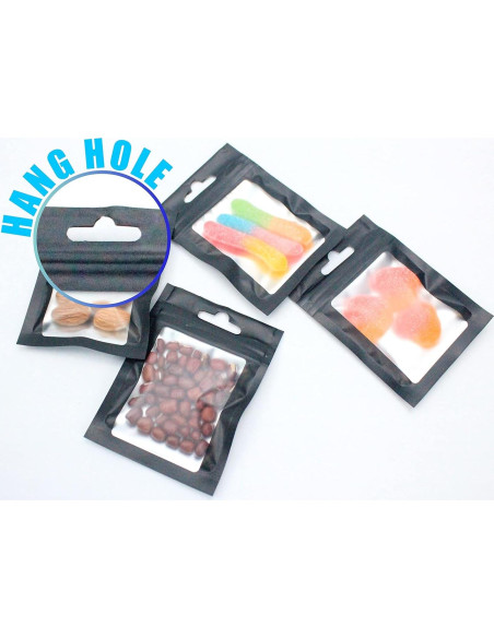 100 Bolsas Mylar Reutilizables 18x23cm 24/7 BAGS Grado Alimenticio