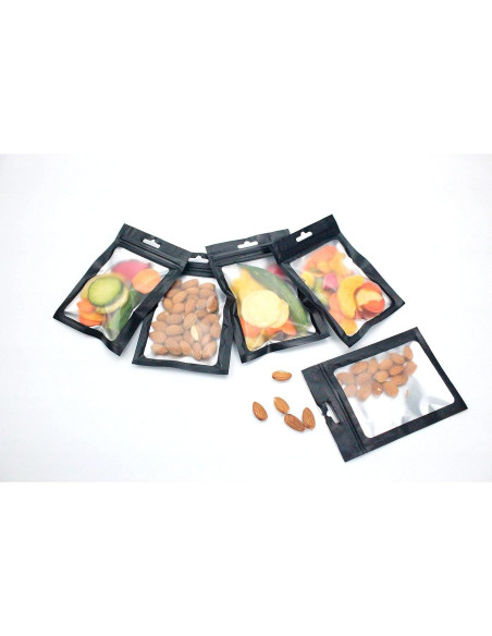 100 Bolsas Mylar Reutilizables 18x23cm 24/7 BAGS Grado Alimenticio