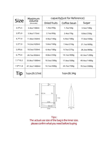 100 Bolsas Reutilizables de Papel Kraft 8.89x13.97 cm con Ventana